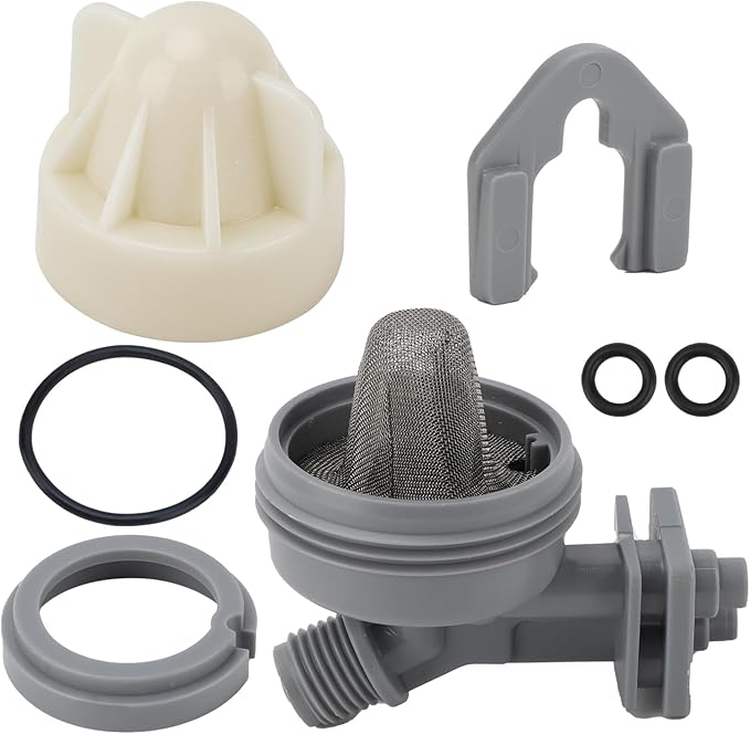 7187065 Water Softener Nozzle & Venturi Assembly for Kenmore, Morton, GE, Whirlpool, NorthStar, Rheem, EcoWater, Bosch, TapworksI, Viessmann, Trrnnity - Replaces 7214969, 7165704, 7238450, WS15X10027