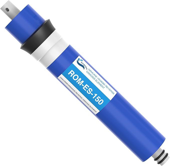 150 GPD RO Membrane Filter 12"x2" Reverse Osmosis Membrane Element Replacement Fits Under Sink RO Drinking Water Filter Filtration Purifier System, 1 Pack