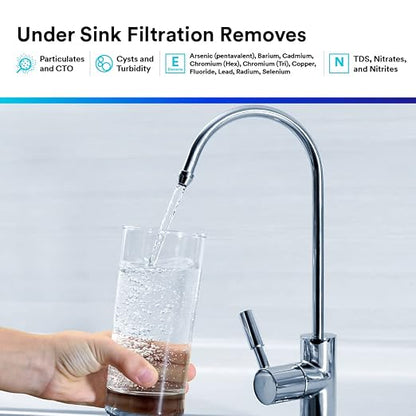 3M Aqua-Pure Under Sink Reverse Osmosis Water Filter System 3MRO501,98088