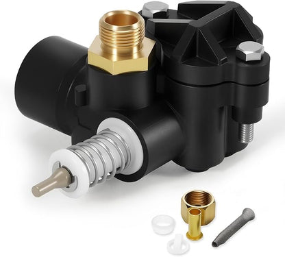 60084-0122 Fleck Injector Assembly Compatible with Fleck 5600 Valve,Water Softeners Brine Injector Drain Assembly