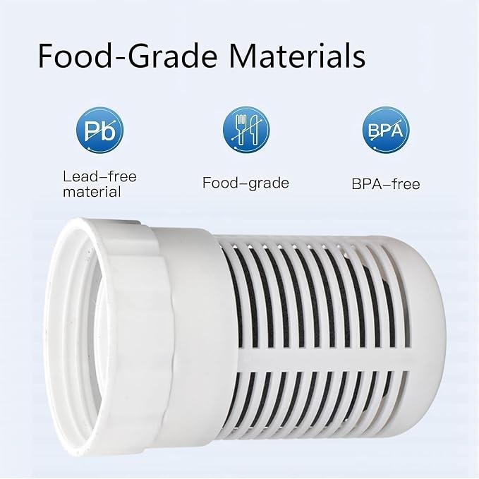 Regular Replacement Filters fits Seychelle - for Gen 2 Dual Water Pitcher, Reduces PFOA/PFOS, Chlorine, compatible with Alexapure Pitcher Water Filtration System, Lasts 200 Gallons, Pack of 2