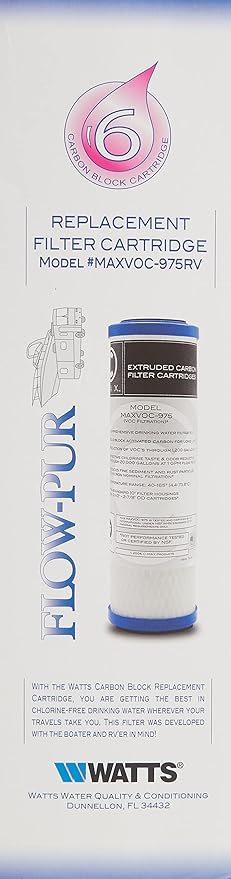 Watts MAXVOC-975RV 0.5 Micron Filter Cartridge