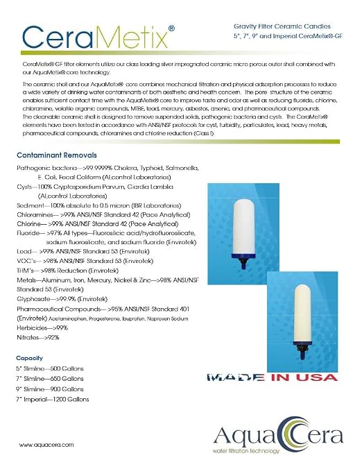 Sertodo Sana Vida Copper Water Filtration System | 2 Gallon Home & Kitchen Filter with Fluoride & Chlorine Filters | Includes Copper Cup & 2 Filters for Safe Drinking