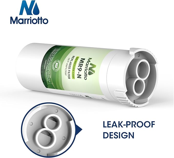 MARRIOTTO Water Filter Compatible with XWFE (Built-in CHIP), Replacement for GE XWFE, XWF Refrigerator Water Filter Pack of 1