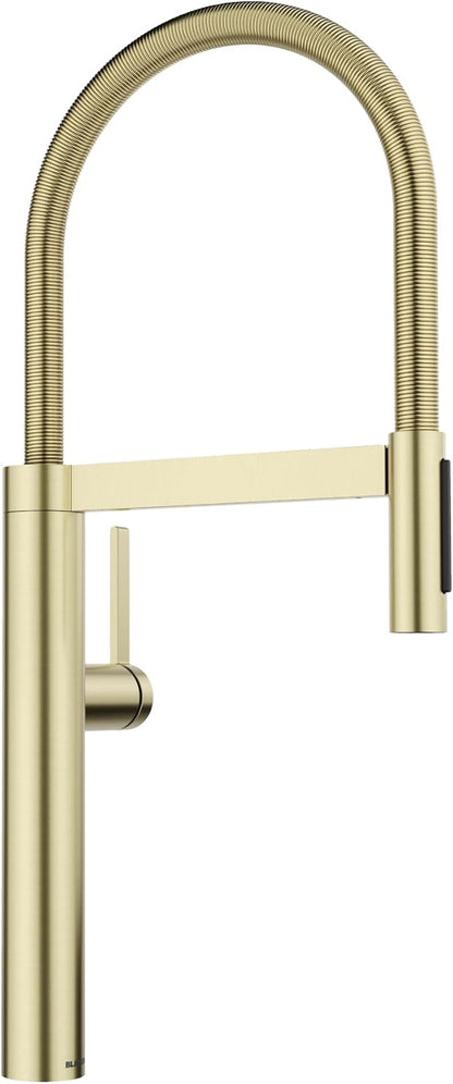 Blanco 527476 Culina II Pull-Down Semi-Pro Kitchen Faucet - 1.5 GPM - Satin Gold