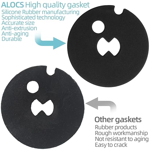Water Softener Venturi Gasket Compatible with Kenmore, Whirlpool, Morton, GE Water Softener, 7204362 Water Softener Replacement Parts（3 Pack)