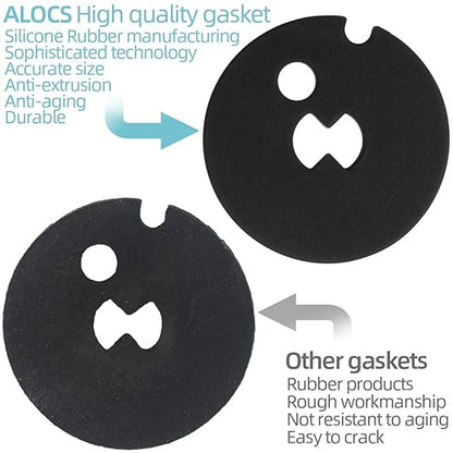 Water Softener Venturi Gasket Compatible with Kenmore, Whirlpool, Morton, GE Water Softener, 7204362 Water Softener Replacement Parts（3 Pack)