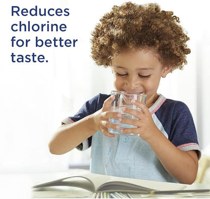 PUR 7-Cup Water Filter Pitcher, Cleaner, Great-Tasting Water, Dishwasher Safe, Powerful, Faster Filtration, LockFit Cap Design - White