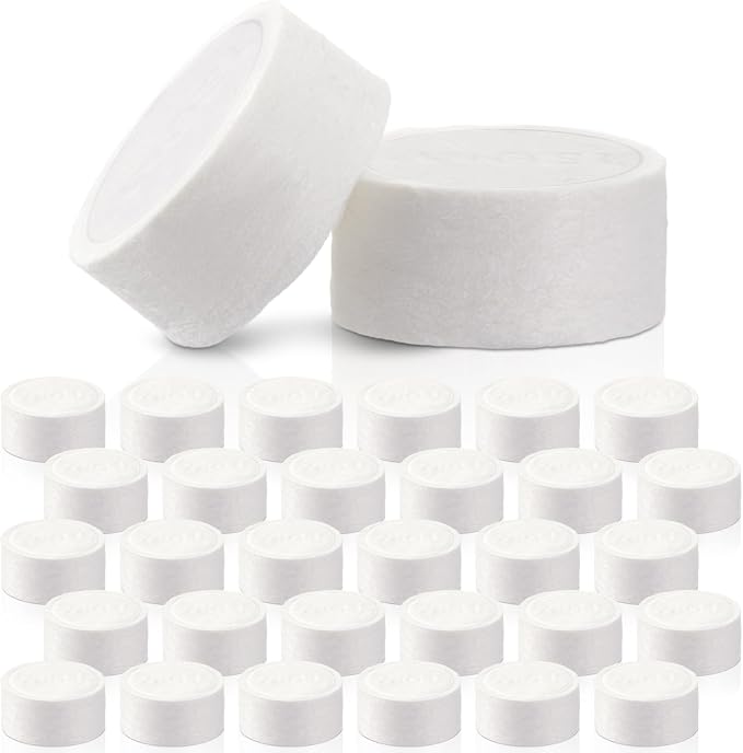 Wonderjune 30 Pcs Replacement Pads for Automatic Leak Detectors in Under Sink Reverse Osmosis Water Filtration Systems 18 mm for Mechanical Leak Detectors