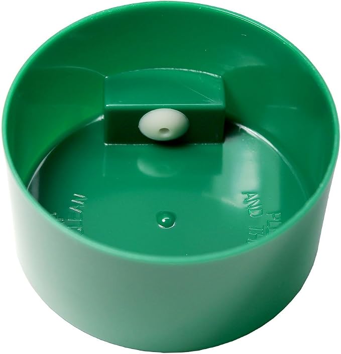 Tightvac 1 oz to 6 ounce - Patented Airtight Container | Multi-use Vacuum Container Works as Smell Proof Containers for Herbs and Dry Goods. Dark Green Cap & Clear Body