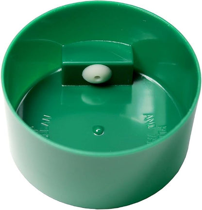Tightvac 1 oz to 6 ounce - Patented Airtight Container | Multi-use Vacuum Container Works as Smell Proof Containers for Herbs and Dry Goods. Dark Green Cap & Clear Body