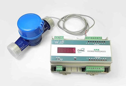 DAE AS200U-75RP Hot Water Meter with Pulse Output, 3/4" NPT Couplings, Gallons.