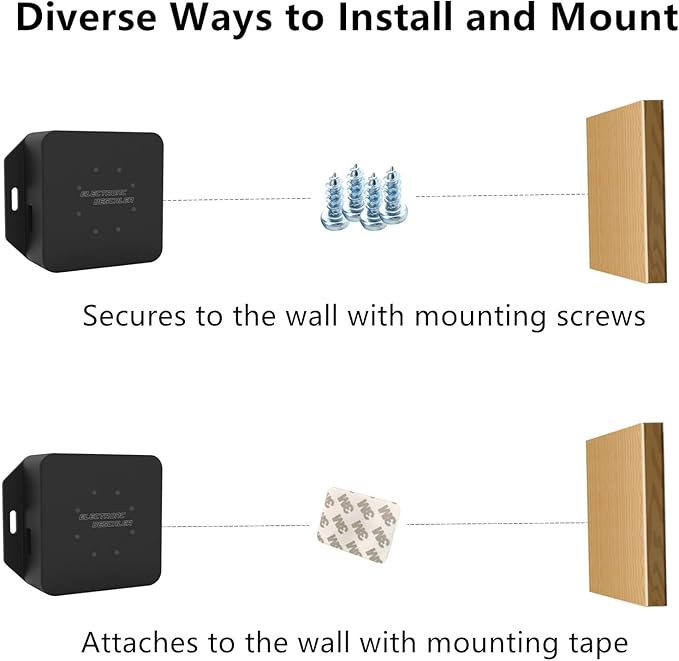 Electronic Water Descaler System Alternative Salt Free Water Softener for Whole House Reduces Limescale Prevent Deposits Build-up Hard Water