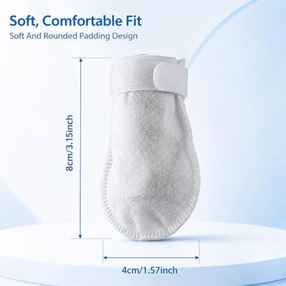 50 Pack High Density Faucet Filter, Splash Proof Cotton Pouch Kit,Tap Cartridge with Sediment Barrier,Fine Fiber Mesh Purifier,Water Clean Guard with Compact Style,Universal Anti-Splash Water Filter