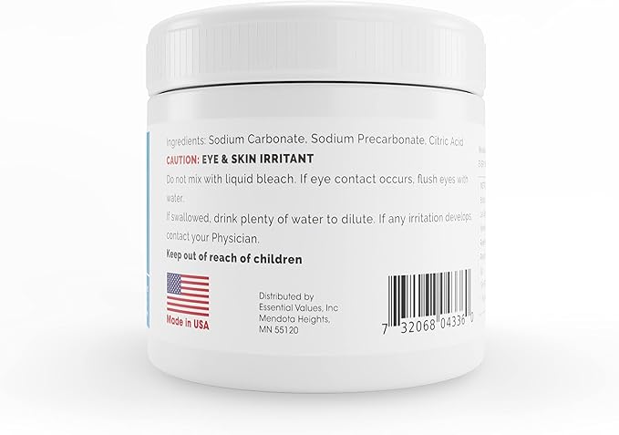 Essential Values Water Bottle Cleaner - Water Bottle Cleaning Tablets & Reservoir Bladder Cleaner Tabs (24 Tablets) - Tumbler Dispenser Hydration Pack Washer - Manufactured in USA