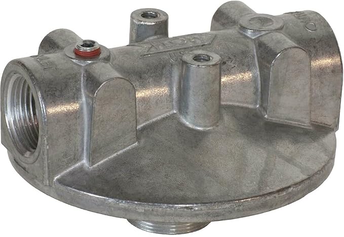 Fill-Rite 700ACCF7017 1" NPT Inlet and Outlet, 1 1/2" - 16 UNF, Aluminum Filter Head