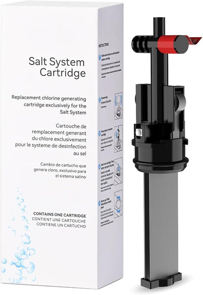 Salt System Cartridge Replacement - Water Treatment Replacement Cartridge for Spas & Hot Tubs, Hot Tub Salt Cartridge for Hot Spring Highlife, Limelight, Up to 4 Months Each, 1Pack