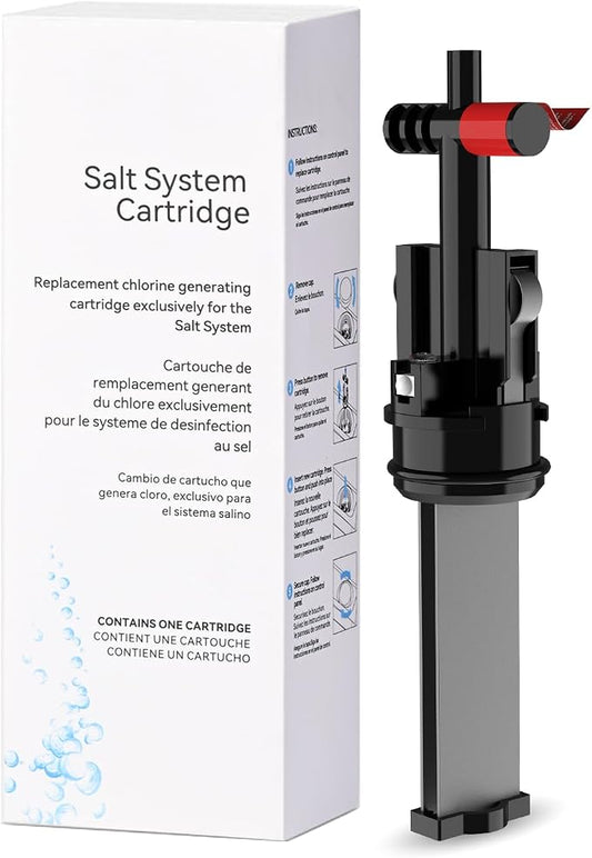Salt System Cartridge Replacement - Water Treatment Replacement Cartridge for Spas & Hot Tubs, Hot Tub Salt Cartridge for Hot Spring Highlife, Limelight, Up to 4 Months Each, 1Pack