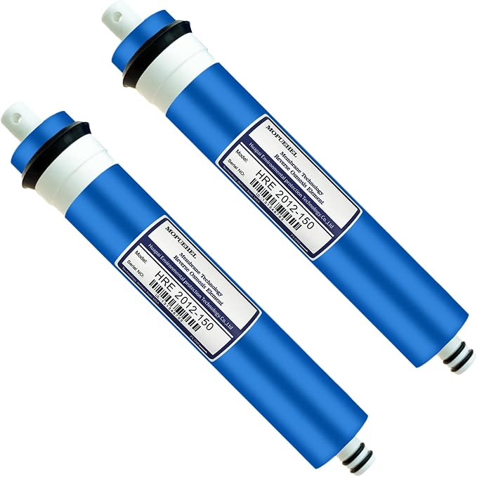 150 GPD RO Membrane Filter Replacement, Reverse Osmosis Membranes, RO Buddie Replacement Filters, RODI Membrane Replacement Cartridges for Reverse Osmosis Water System (2 Pack)