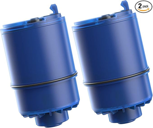 AQUA CREST Faucet Filter Replacement for All PUR®Plus Water Filter Replacement, PUR® Filter Replacement RF-9999®, NSF 42 Certified, 600-Gallon Long Lifespan, 2 Pack, Packaging May Vary