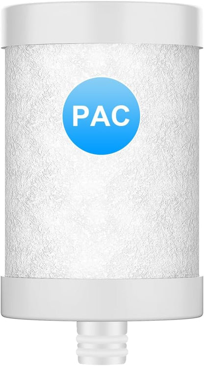WINGSOL Replacement Filter Cartridge for Faucet Filter Compatibel with: WS-FM001-PAC/5in1/PC/CRM/(LED), WS-FM002-PAC/(LED), Carbon Fiber, 1 Pack