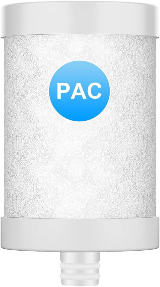 WINGSOL Replacement Filter Cartridge for Faucet Filter Compatibel with: WS-FM001-PAC/5in1/PC/CRM/(LED), WS-FM002-PAC/(LED), Carbon Fiber, 1 Pack