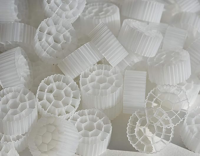 Moving Bed Biofilm Reactor (MBBR) for Aquaponics, Aquaculture, Hydroponics - Ponds - Aquariums by Whole Koi Farm (6 Cubic Feet)
