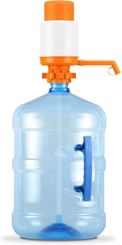 Brio Universal Manual Drinking Water Pump (Orange)