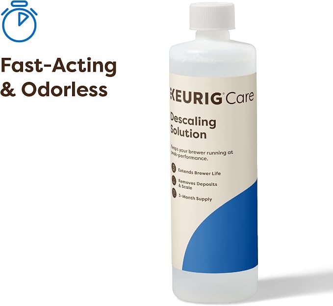Keurig Descaling Solution For 2.0 and 1.0 K-Cup Pod Coffee Makers