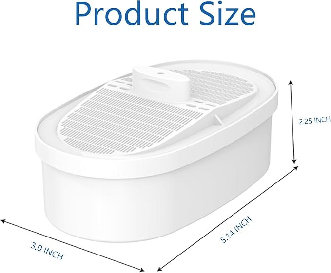 Replacement Filter for Waterdrop® WD-PF-01A Plus, Reduces PFOA/PFOS, Chlorine, Compatible with Waterdrop® Pitchers, Lasts 3 Months or 200 Gallons