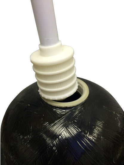 AFW Filters Built Fleck 5600sxt 48,000 Black SPACE SAVER Water Softener (10% Resin)