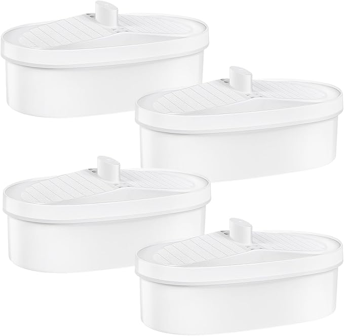 4 Pack Replacement Filter for Waterdrop® WD-PF-01A Plus Pitchers | Replacement for Waterdrop® Pitcher and Dispenser, Reduces PFAS, Lead, PFOA/PFOS and Chlorine, Lasts 3 Months or 200 Gallons