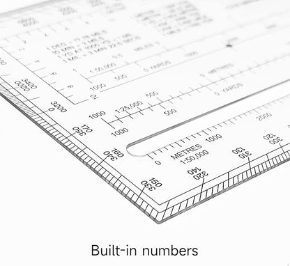 CYA MP-6 Square Military Map Protractor - Degrees Mils Coordinate Scale | Thick waterproof MP-6 map protractor with degrees & mils. Laser-cut for 1:25k, 1:50k & 1:100k UTM/MGRS coordinate grids