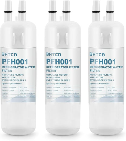 Water Filter Replacement for Whirlpool WRS325SDHZ WRS325FDAM WRS325FDAB | Compatible with WRS325SDHW WRS325SDHB WRS325FDAW WRS325SDHV, replacement water filter for Whirlpool refrigerators