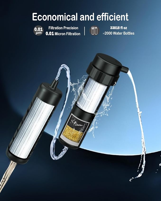 Internal Ultra Filter for BKLES BK2000 or BK3000 Electric Portable Camping Water Filter