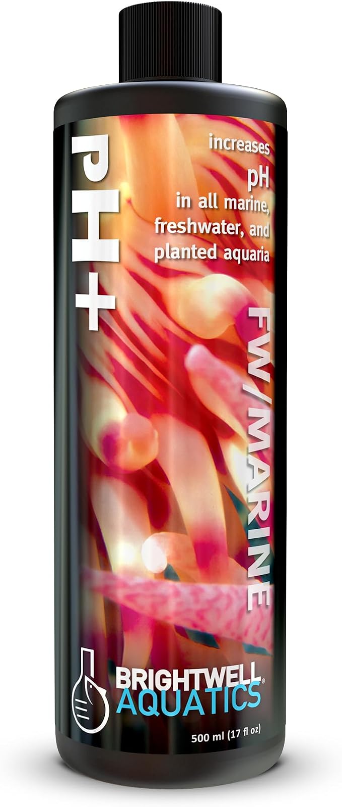 Brightwell Aquatics pH+ Alkalinity Booster for Reef Aquariums, 500 ml
