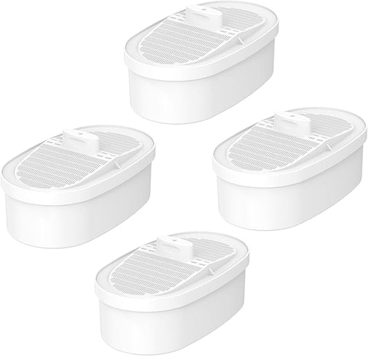Replacement Filter for Waterdrop® WD-PF-01A Plus, Reduces PFOA/PFOS, Chlorine, Compatible with Waterdrop® Pitchers, Lasts 3 Months or 200 Gallons, Pack of 4