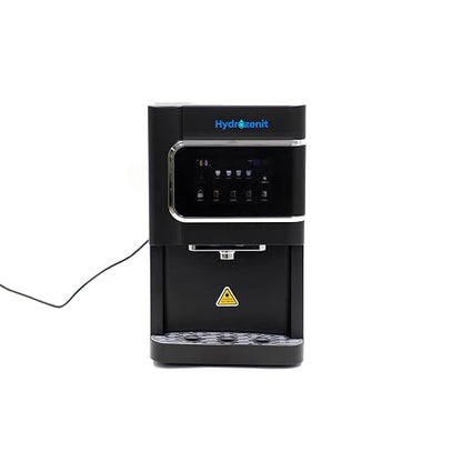 HYDROZENIT - Zenit Slim Water Dispenser | Compact Hot, Cold, Warm & Room Temperature | UV Filtration + LED Touch Panel | Compatible with Reverse Osmosis & Ultrafiltration | Ideal for Home & Office