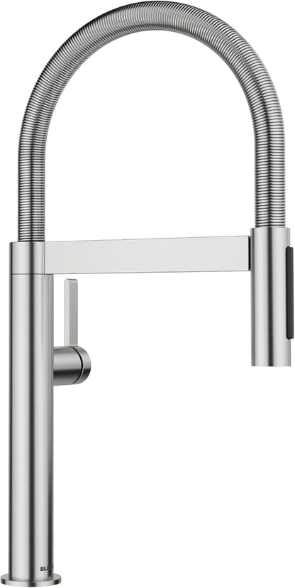 Blanco 527479 Culina II Mini Semi-Pro Kitchen Faucet - 1.5 GPM - PVD Steel