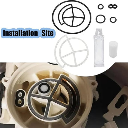 Replace 7129716 Water Softener Seal Kit Fit For Kenmore, GE, Whirlpool, North Star, Ecowater, Ecopure, Morton Systems, Water Softener Gasket Parts, Seal Kit Replaces 7092163, 7134224, WS35X10005