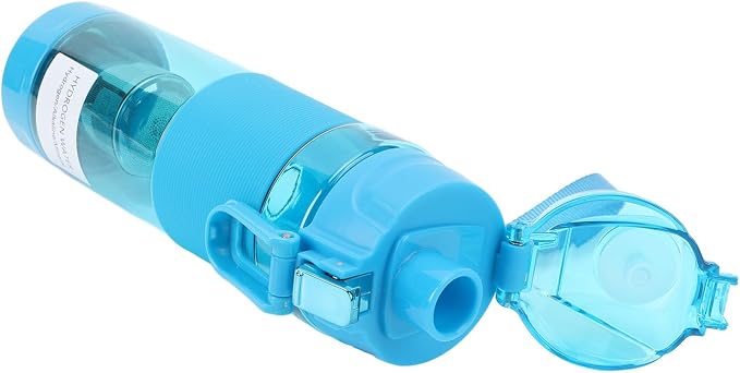 Hydrogen Water Bottle, Portable Hydrogen Rich Water Generator with 304 Stainless Steel Filter for Home, Office, Travel, Exercise (Sky Blue)