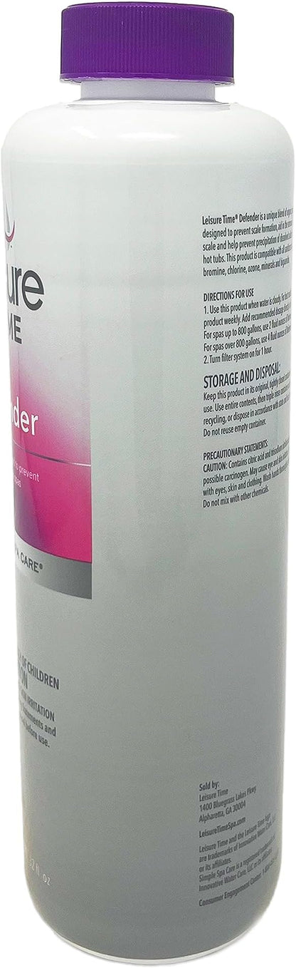 Leisure Time B Spa Stain and Scale Control Defender, Protects from Scale Formation & Stains, Compatible with Various Sanitizers, 2lbs