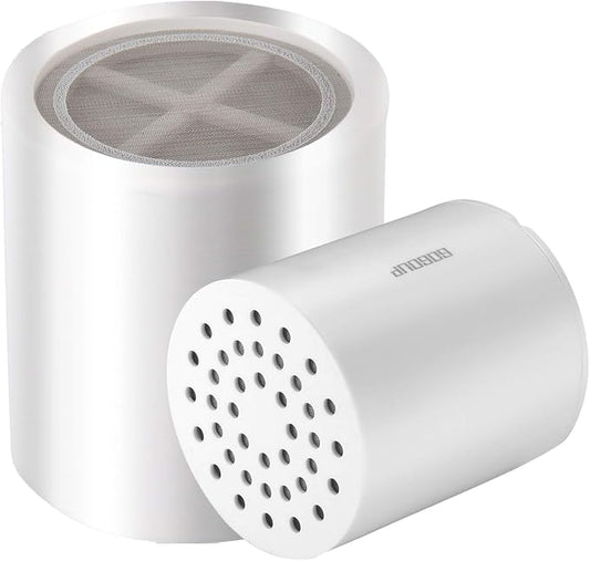 Shower Filter Replacement Cartridge for Hard Water Universal (2Pcs)