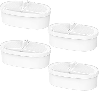 4 Pack Water-drop Replacement Filter WD-PF-01A Plus, Reduces PFOA/PFOS, Chlorine, Compatible with Water-drop Pitchers Replacement Filter，Lasts 3 Months or 200 Gallons