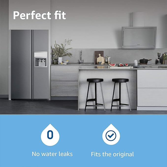 Waterdrop RC EZ 1 Water Filter, Replacement for DuPont® Carbon 3000QT Filter, Culligan® RC-EZ-1, DuPont® WFQTC30001, WFQTC70001, Brita® USF-201, USF-202, 3K Gallons, 2 Pack