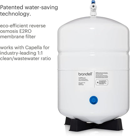 Brondell Reverse Osmosis Membrane Replacement Filter for Capella RO Water Filtration System, Eco-Efficient ER20 Filter 24 months of filtration RF-50
