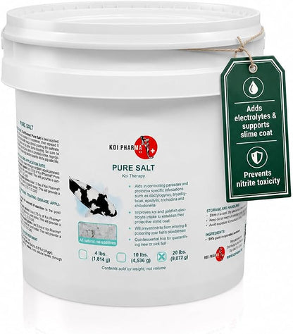 Pure Salt Koi Therapy - All-Natural (20 Pound)
