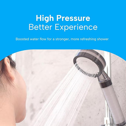 Filtered Shower Head with Carbon Filter - High Pressure Handheld Shower Head, Reduces Chlorine & Odor | DAELIM Bath, Made in Korea