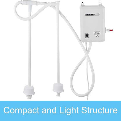 VEVOR Bottled Water Dispenser Pump System, 2x5 Gallon Dispensing System, Automatic Electric Water Dispenser, Double-Pipe Water Jug Pump, Compatible Use with Coffee/Tea Machine, Refrigerator, Ice Maker