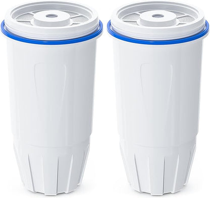 Water Filter Replacement Fit for Zero Pitcher and Dispensers ZR-001 ZR-004 ZR-017 ZS-008, Removes TDS for Pure Taste, 5-Stage Filtration System to Reduce Lead, Chlorine & PFOA/PFOS, 2 Pack, by NUTTUTO